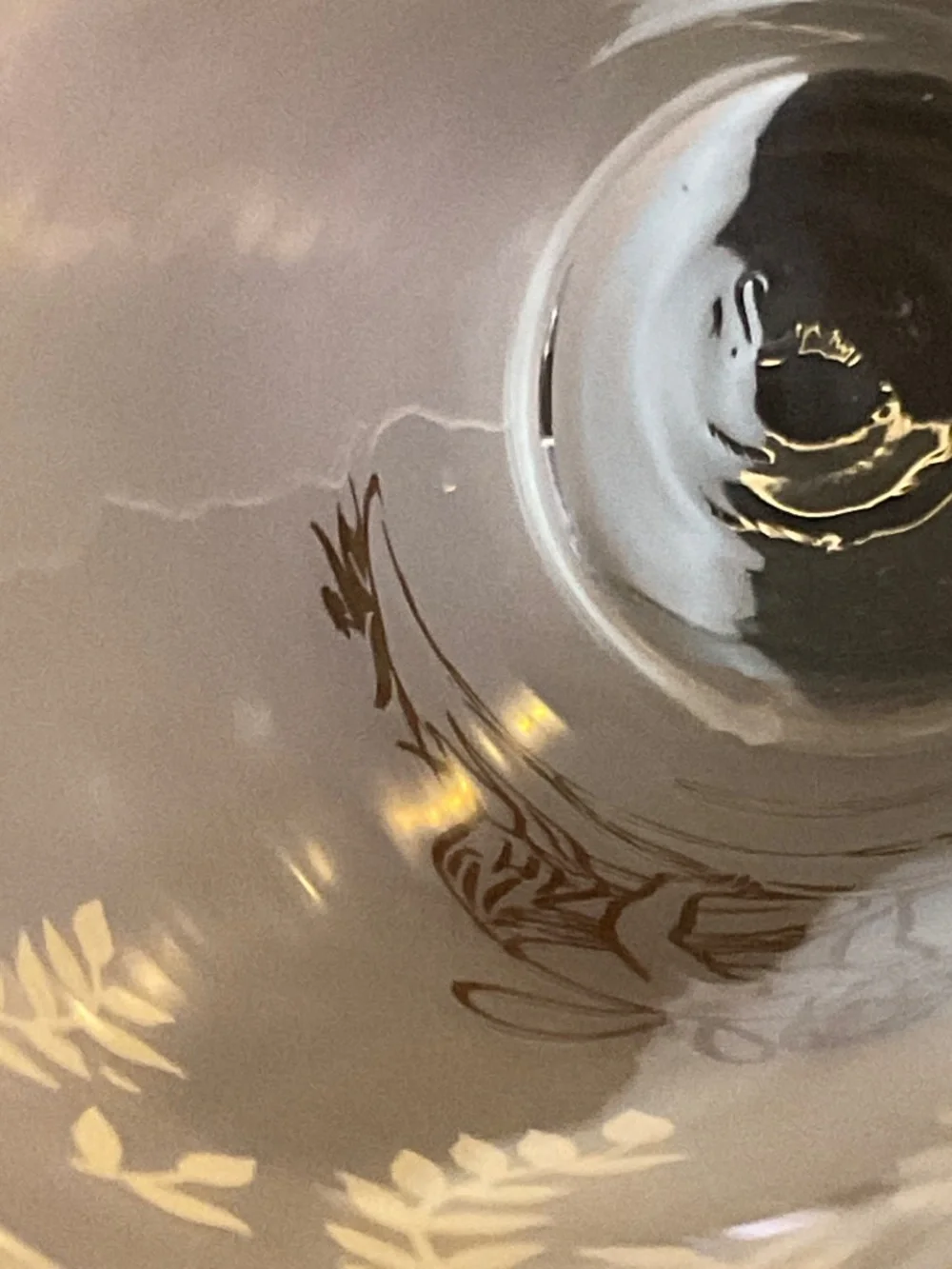 MCM Libbey Nymph Frosted Tom Collins glasses
